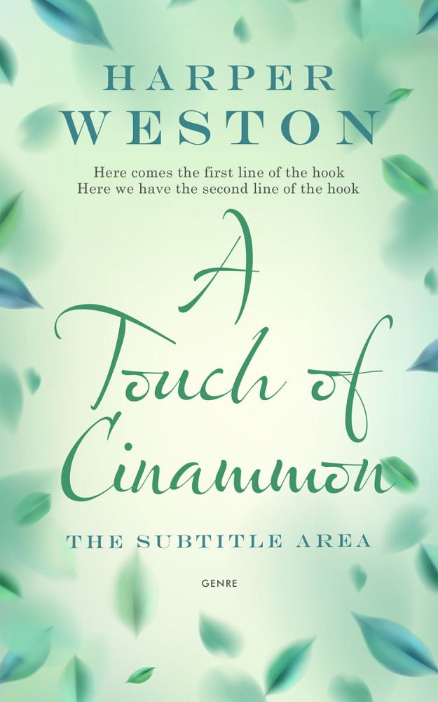 Front view of Zanah #22870 - Premade Nature Book Cover | BookCoverZone