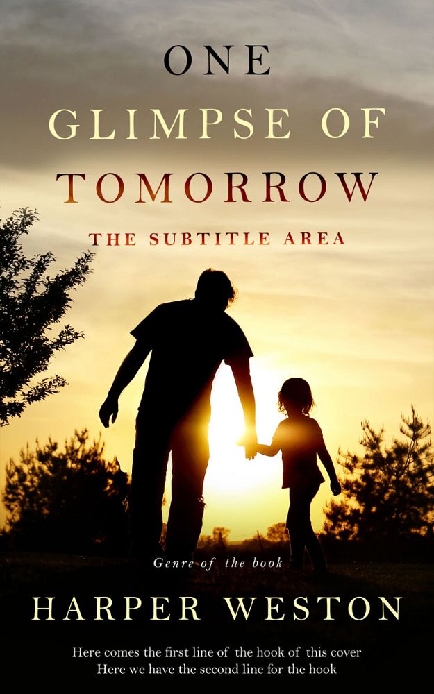 Front view of Asphalt #22934 - Premade Family & Parenting Book Cover | BookCoverZone