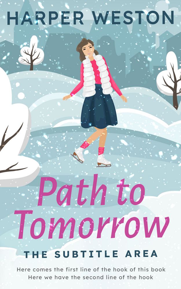 Front view of Botticelli #23168 - Premade Chick Lit Book Cover | BookCoverZone