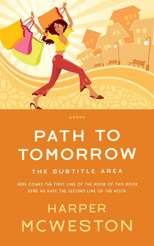 Front view of Fire Bush #23172 - Premade Chick Lit Book Cover | BookCoverZone