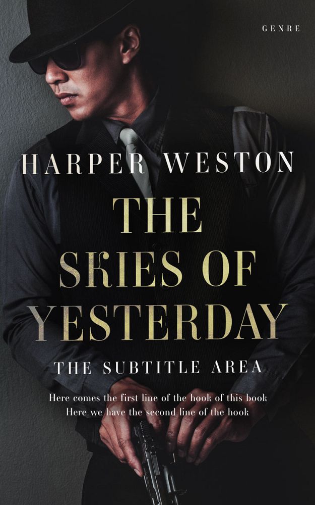 Front view of Shark #23224 - Premade Mystery & Thriller & Suspense Book Cover | BookCoverZone