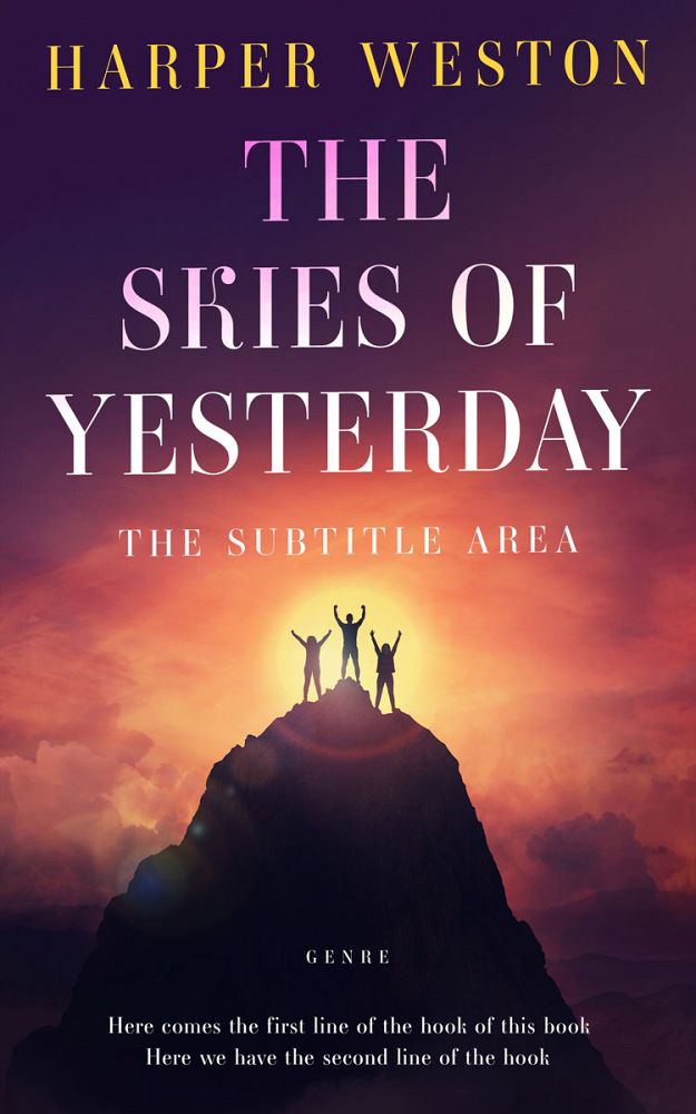 Front view of Copperfield #23241 - Premade Self-Improvement & Self-Help Book Cover | BookCoverZone