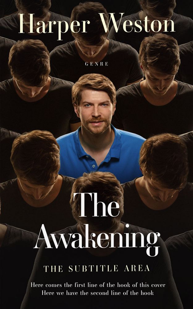 Front view of Zeus #23269 - Premade Business Book Cover | BookCoverZone