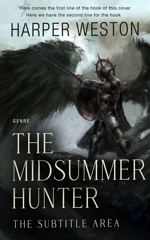 Front view of Powder Ash #23308 - Premade Fantasy Book Cover | BookCoverZone