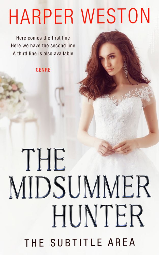 Front view of Ebb #23318 - Premade Romance Book Cover | BookCoverZone