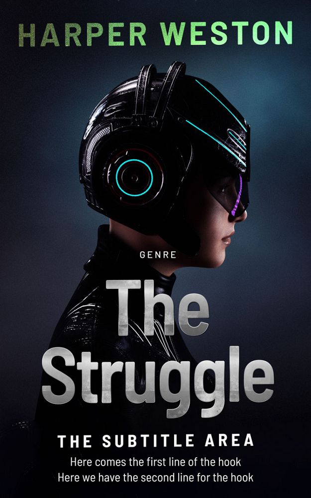 Front view of Bunker #23377 - Premade Science Fiction Book Cover | BookCoverZone