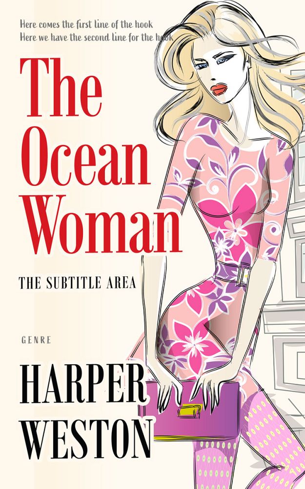 Front view of White Linen #23493 - Premade Health & Mind & Body Book Cover | BookCoverZone