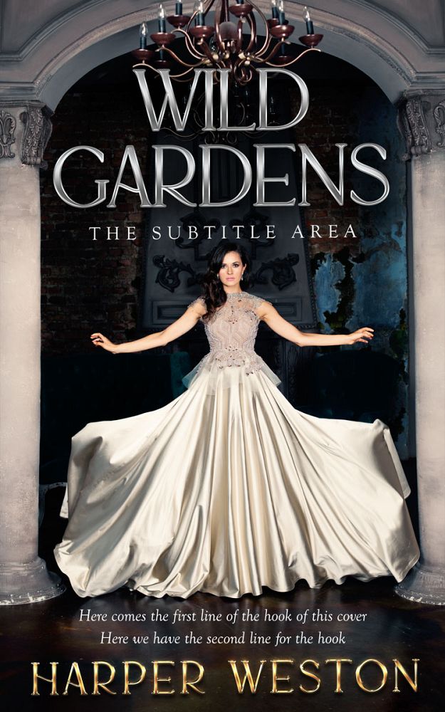 Front view of Soft Amber #23545 - Premade Royal Romance Book Cover | BookCoverZone