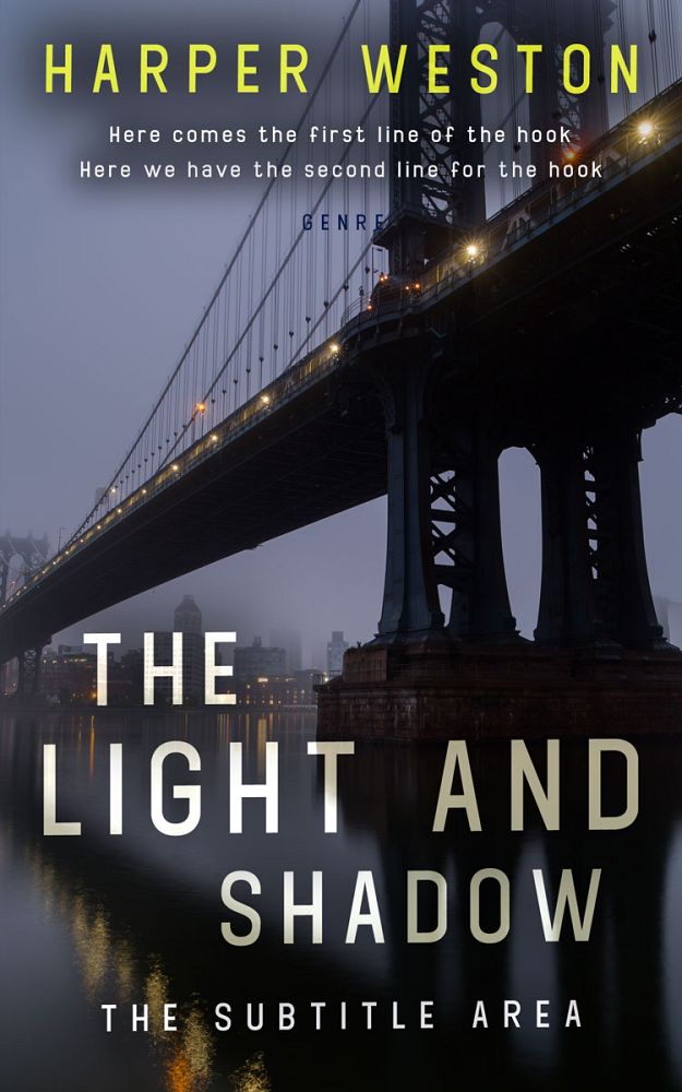 Front view of Shark #23590 - Premade Mystery & Thriller & Suspense Book Cover | BookCoverZone