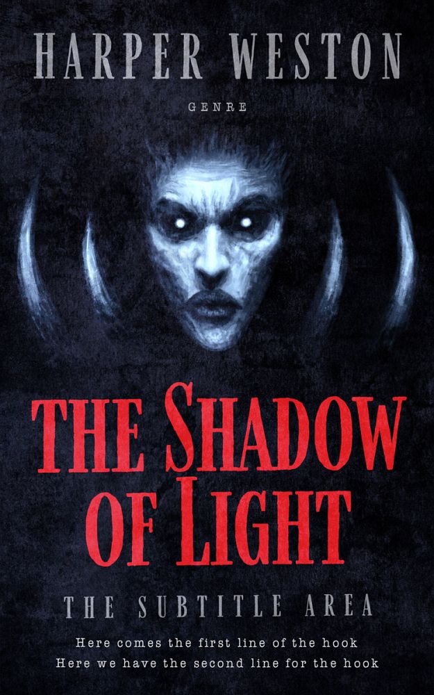 Front view of Vulcan #23650 - Premade Horror Book Cover | BookCoverZone