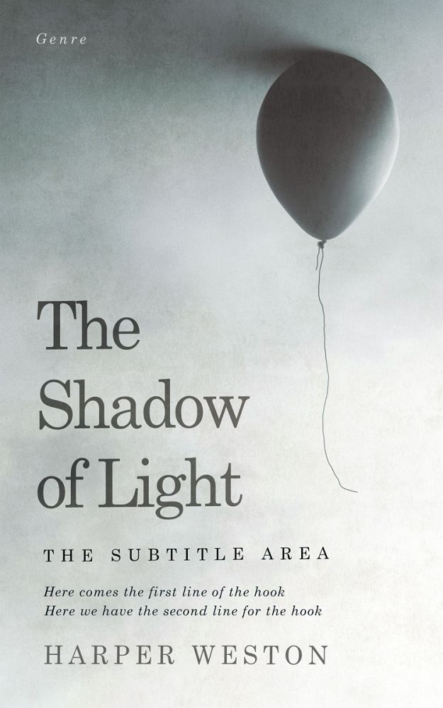 Front view of Iron #23668 - Premade Abstract Book Cover | BookCoverZone