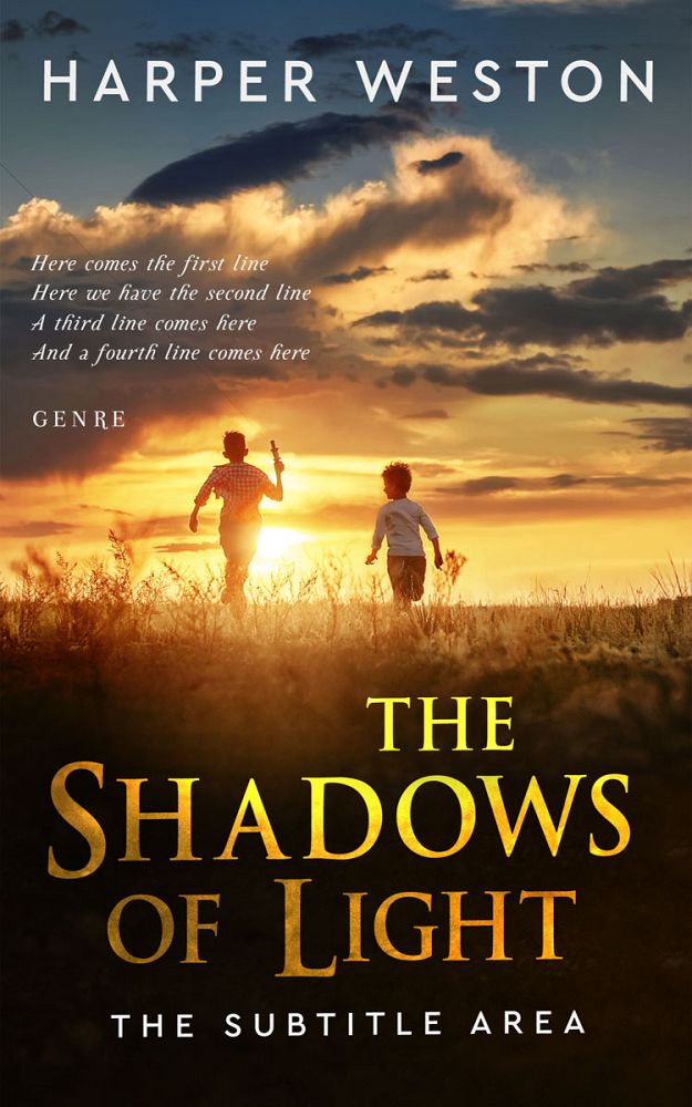 Front view of Equator #23694 - Premade Teen & Young Adult Book Cover | BookCoverZone