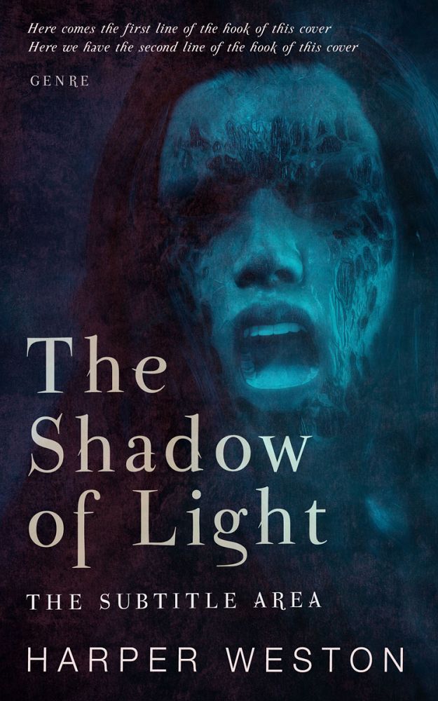 Front view of Mirage #23709 - Premade Horror Book Cover | BookCoverZone