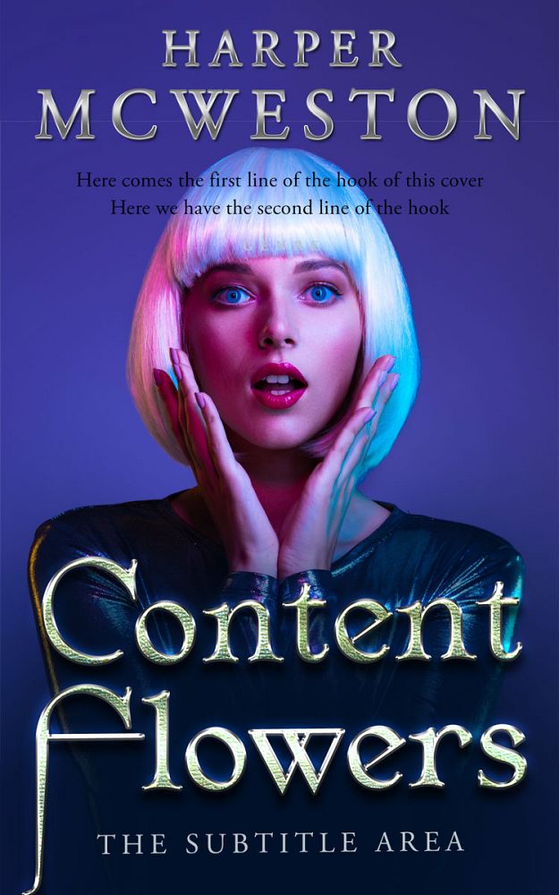 Front view of Minsk #23844 - Premade Chick Lit Book Cover | BookCoverZone