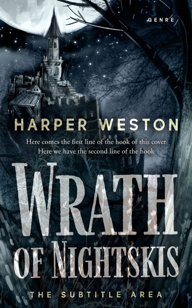 Front view of Mirage #23886 - Premade Fantasy Book Cover | BookCoverZone