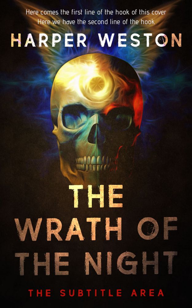 Front view of Cocoa Brown #23891 - Premade Horror Book Cover | BookCoverZone