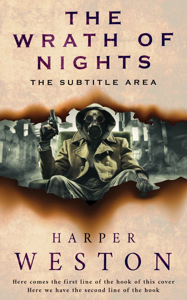 Front view of Double Spanish White #23918 - Premade Mystery & Thriller & Suspense Book Cover | BookCoverZone