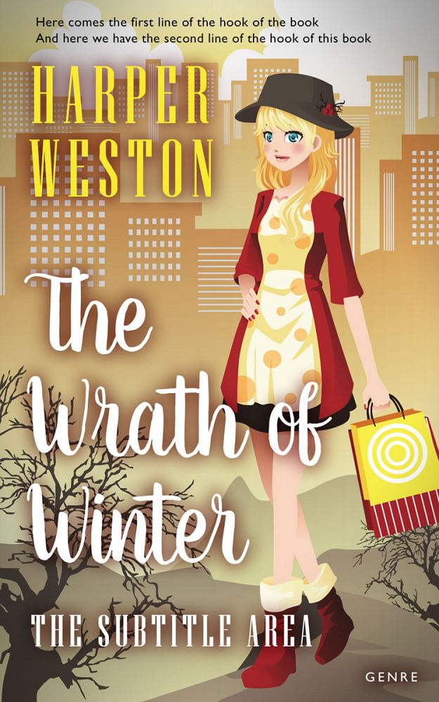 Front view of Gimblet #23955 - Premade Literary Fiction Book Cover | BookCoverZone