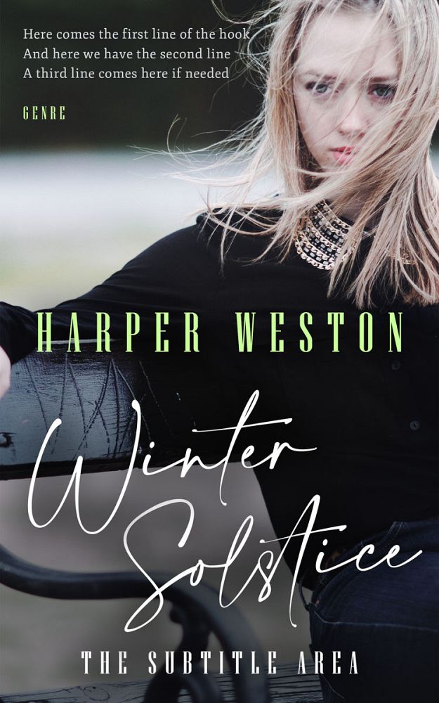 Front view of Cloud #24000 - Premade Teen & Young Adult Book Cover | BookCoverZone