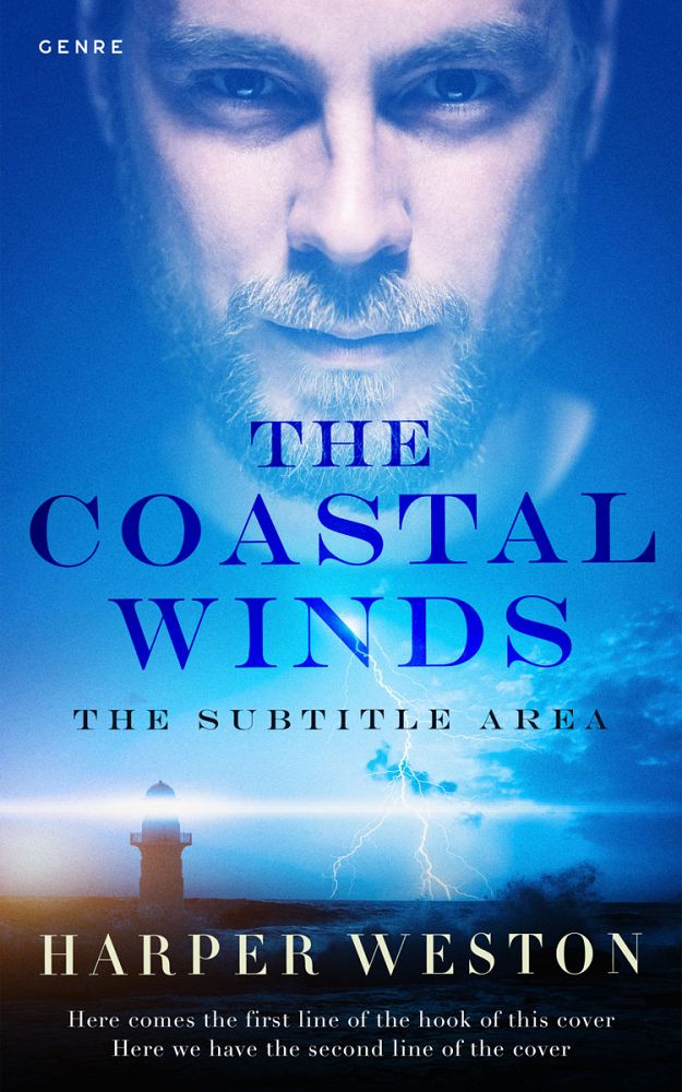 Front view of Mariner #24058 - Premade Mystery & Thriller & Suspense Book Cover | BookCoverZone