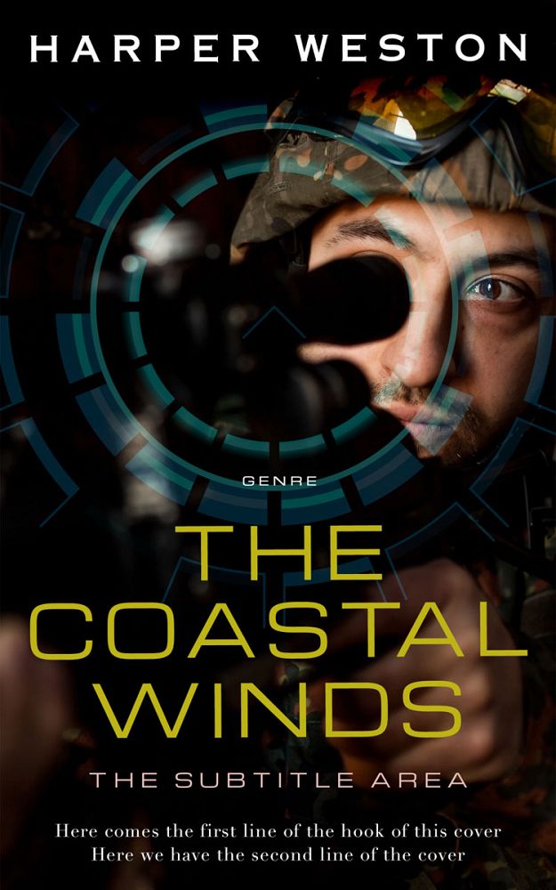Front view of Cod Gray #24067 - Premade Mystery & Thriller & Suspense Book Cover | BookCoverZone
