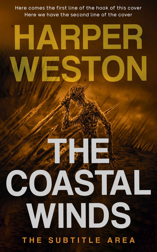 Front view of Jacko Bean #24090 - Premade Apocalyptica Book Cover | BookCoverZone