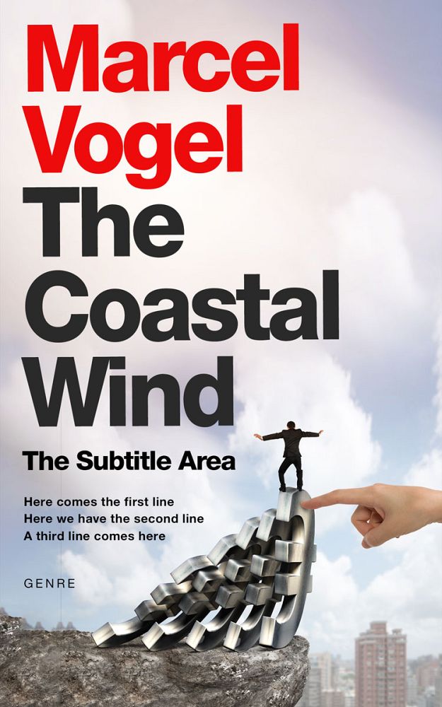 Front view of Bon Jour #24193 - Premade Business Book Cover | BookCoverZone