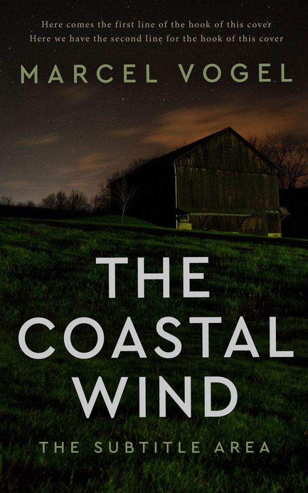 Front view of Hunter Green #24220 - Premade Mystery & Thriller & Suspense Book Cover | BookCoverZone