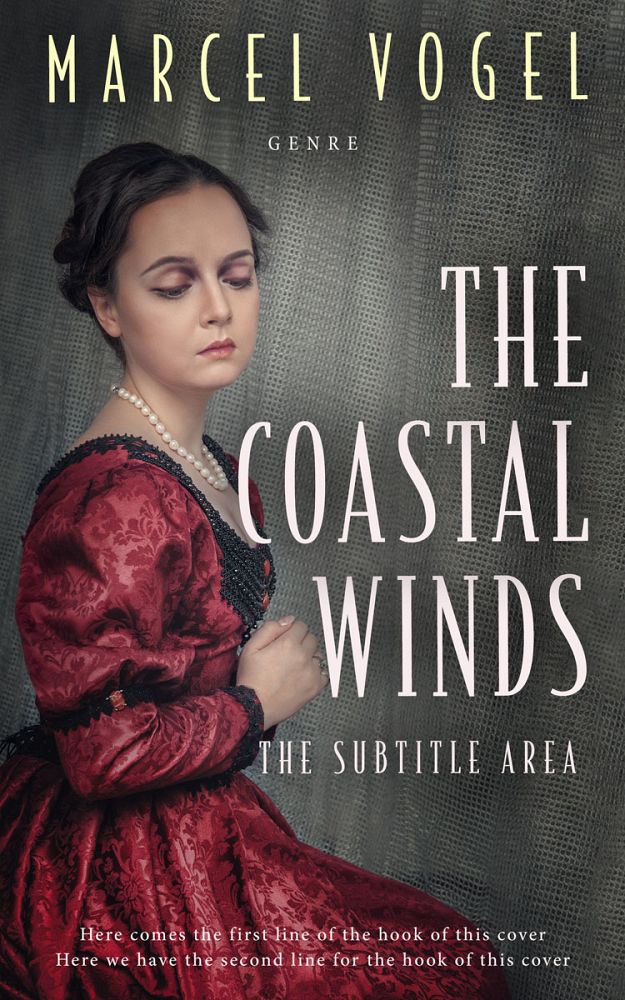 Front view of Masala #24234 - Premade Historical Book Cover | BookCoverZone