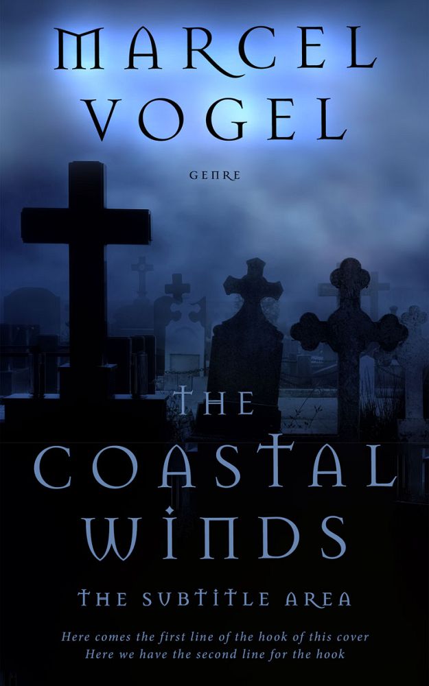 Front view of Portage #24273 - Premade Horror Book Cover | BookCoverZone