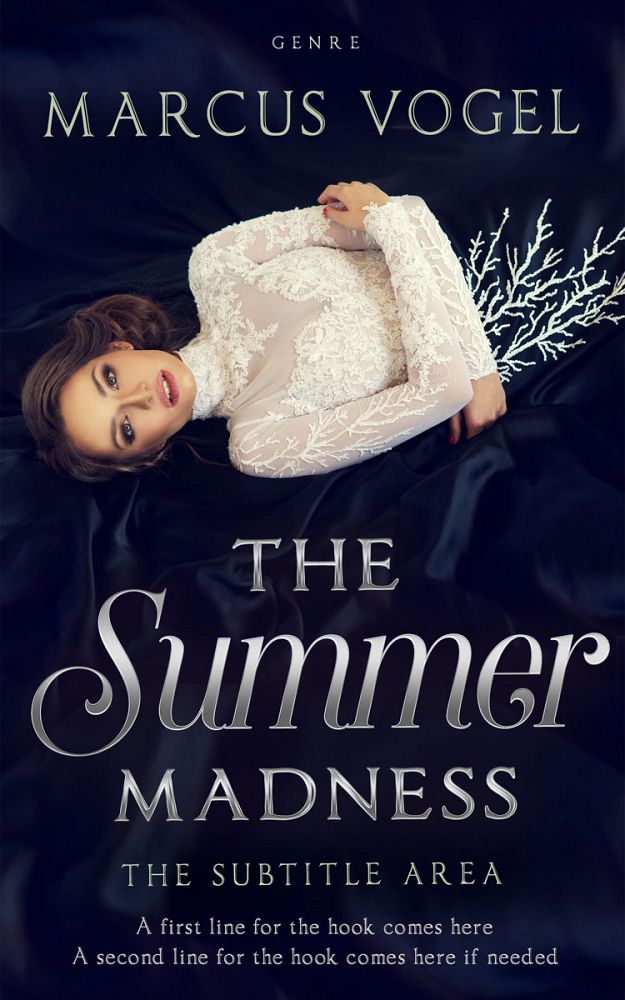 Front view of Soft Amber #24576 - Premade Romance Book Cover | BookCoverZone
