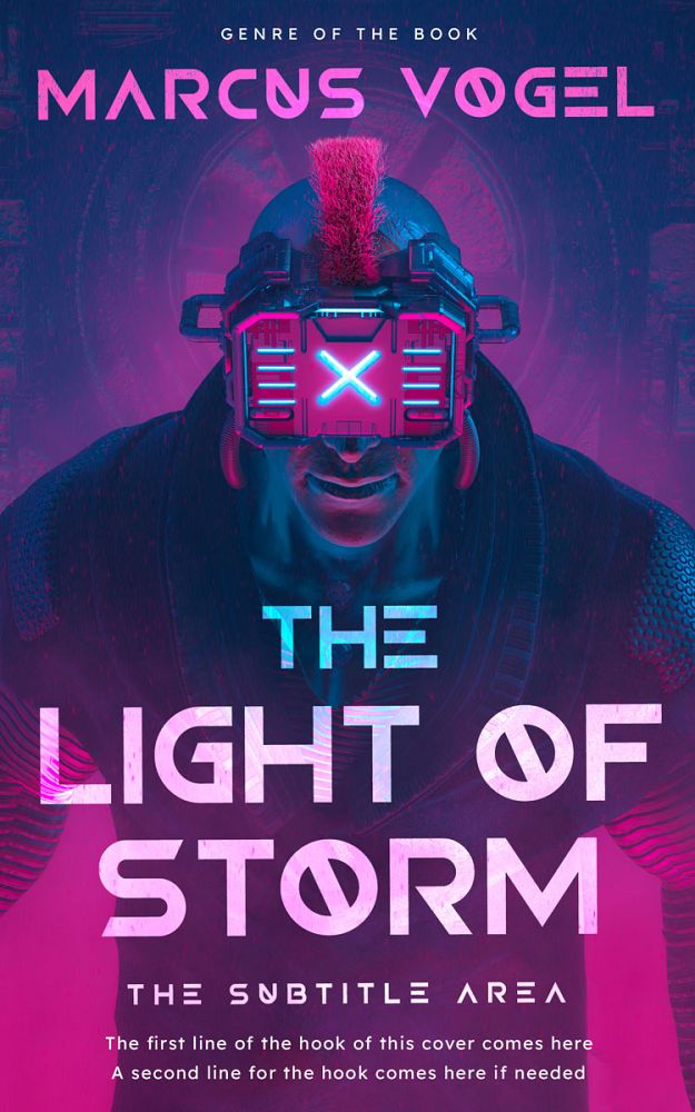 Front view of Jacarta #24626 - Premade Science Fiction Book Cover | BookCoverZone
