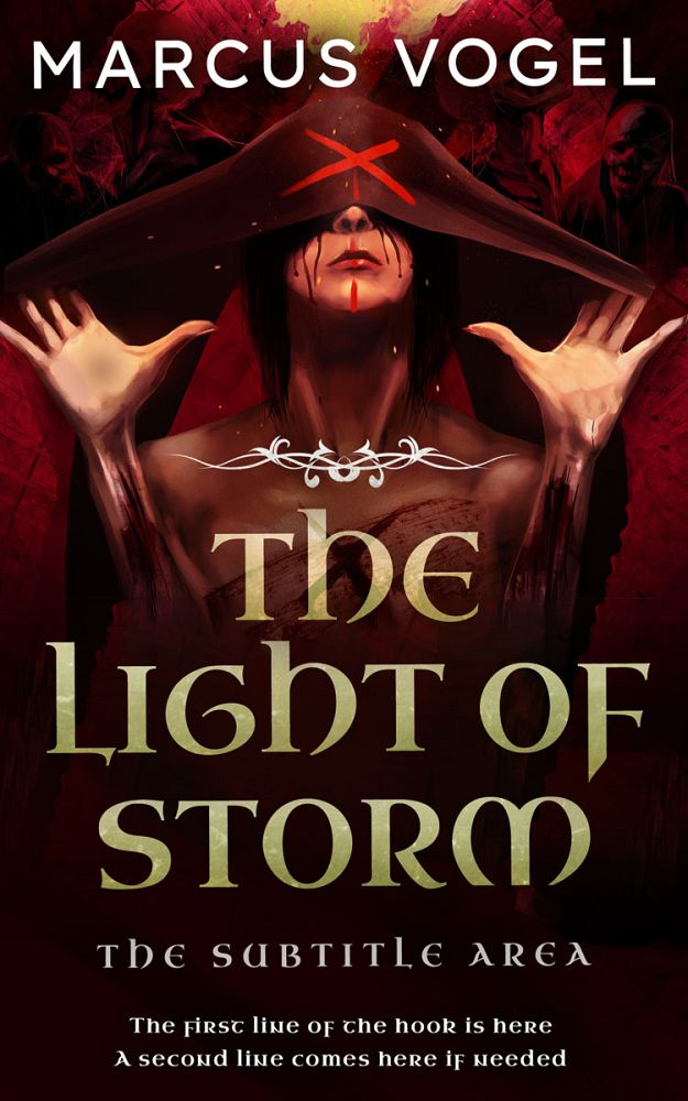Front view of Graphite #24643 - Premade Fantasy Book Cover | BookCoverZone