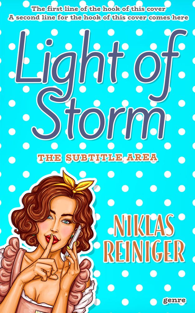 Front view of Cyan / Aqua #24666 - Premade Literary Fiction Book Cover | BookCoverZone