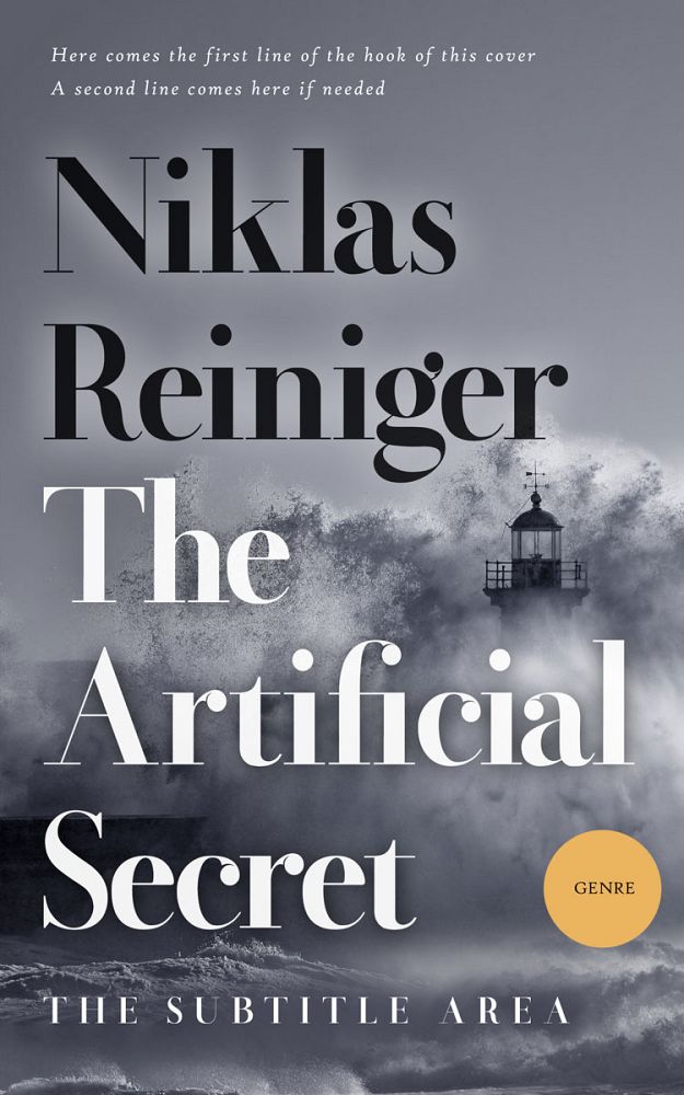 Front view of Storm Gray #24849 - Premade Mystery & Thriller & Suspense Book Cover | BookCoverZone