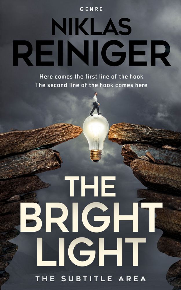 Front view of Tuna #24931 - Premade Self-Improvement & Self-Help Book Cover | BookCoverZone