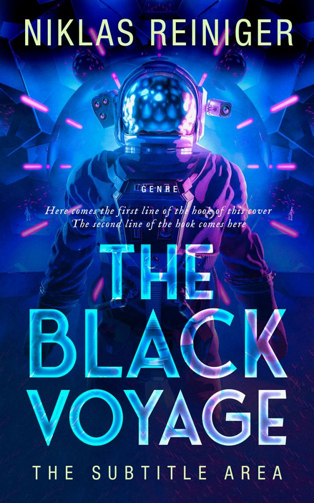 Front view of Downriver #24998 - Premade Science Fiction Book Cover | BookCoverZone
