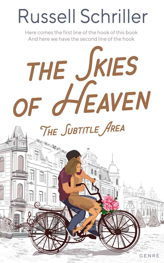 Front view of Swirl #25049 - Premade Romance Book Cover | BookCoverZone