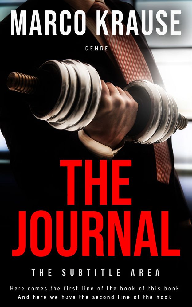 Front view of Zeus #25089 - Premade Business Book Cover | BookCoverZone