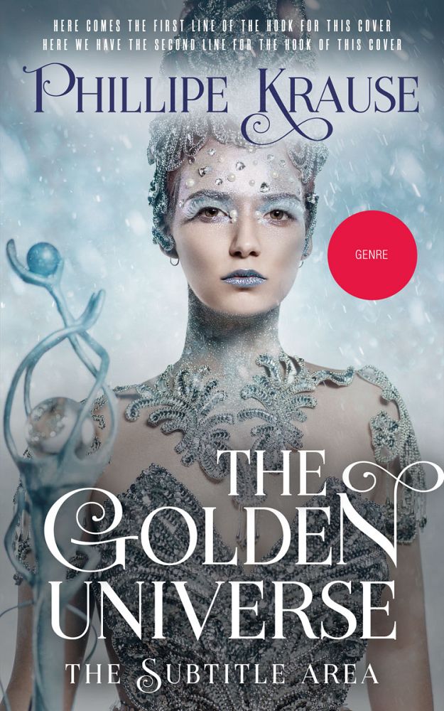 Front view of Regent Gray #25152 - Premade Fantasy Book Cover | BookCoverZone