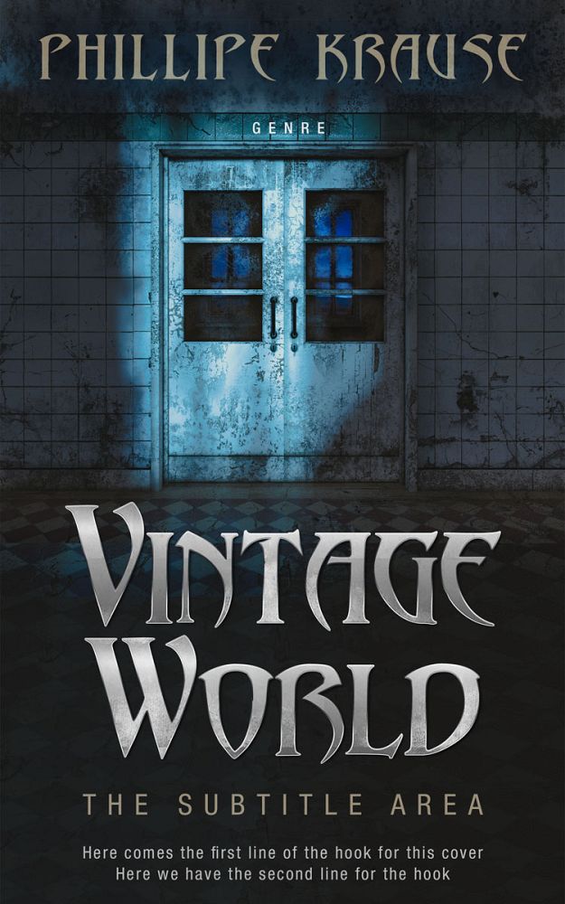 Front view of Shark #25157 - Premade Horror Book Cover | BookCoverZone