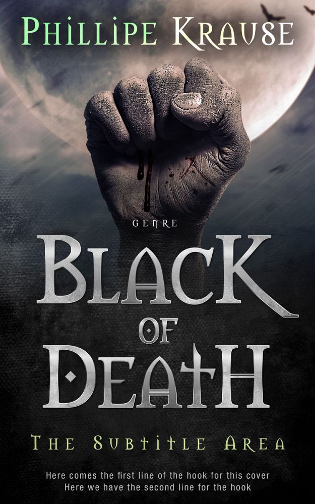 Front view of Shark #25173 - Premade Apocalyptica Book Cover | BookCoverZone