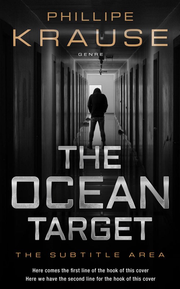 Front view of Cod Gray #25217 - Premade Mystery & Thriller & Suspense Book Cover | BookCoverZone