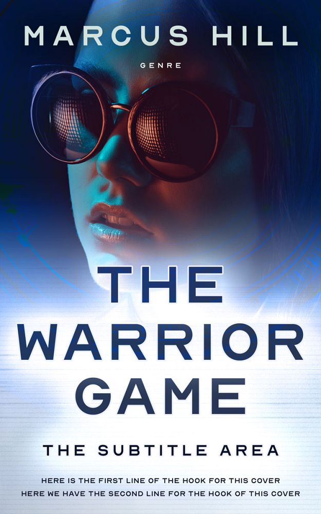 Front view of Port Gore #25530 - Premade Action & Adventure Book Cover | BookCoverZone