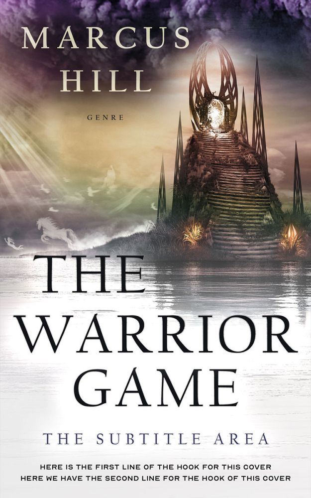Front view of Silver Rust #25551 - Premade Fantasy Book Cover | BookCoverZone