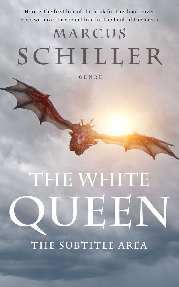 Front view of Silver #25738 - Premade Fantasy Book Cover | BookCoverZone