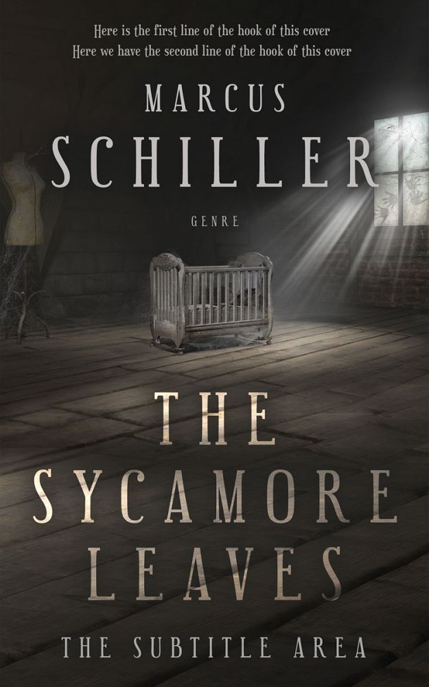 Front view of Dune #25829 - Premade Horror Book Cover | BookCoverZone