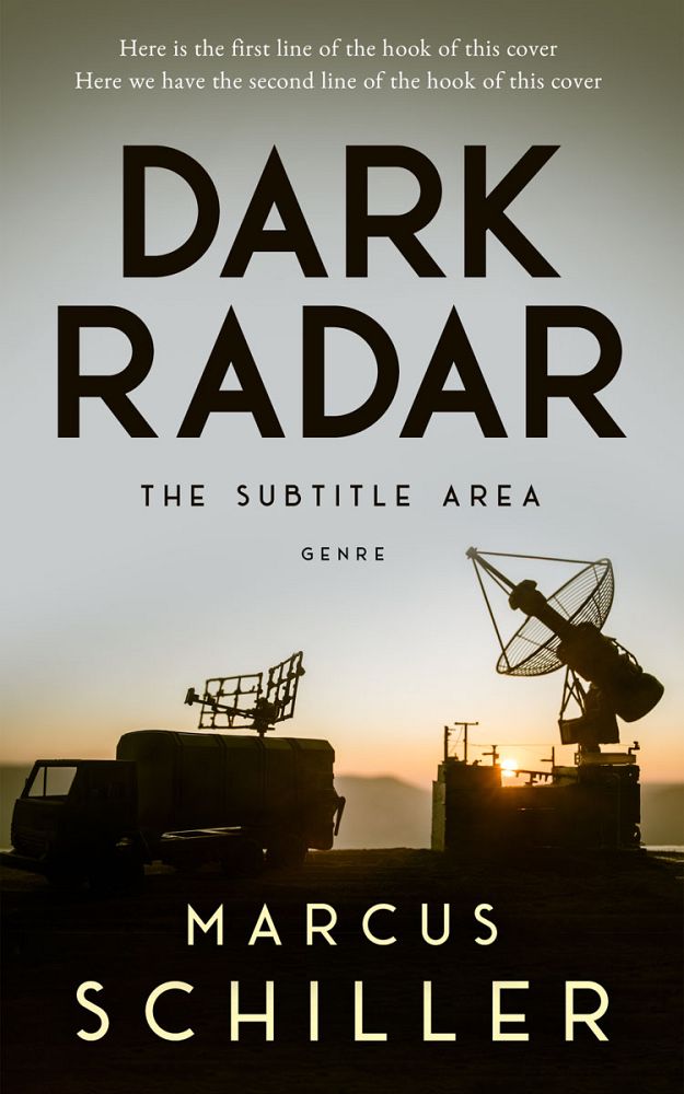 Front view of Mist Gray #25834 - Premade Action & Adventure Book Cover | BookCoverZone