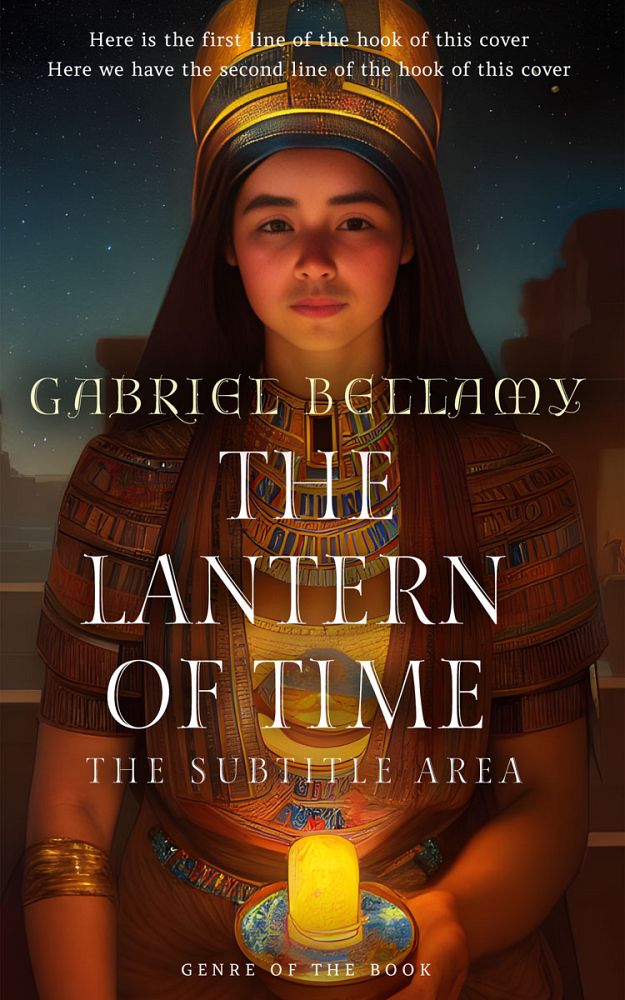 Front view of Eclipse #25853 - Premade Teen & Young Adult Book Cover | BookCoverZone