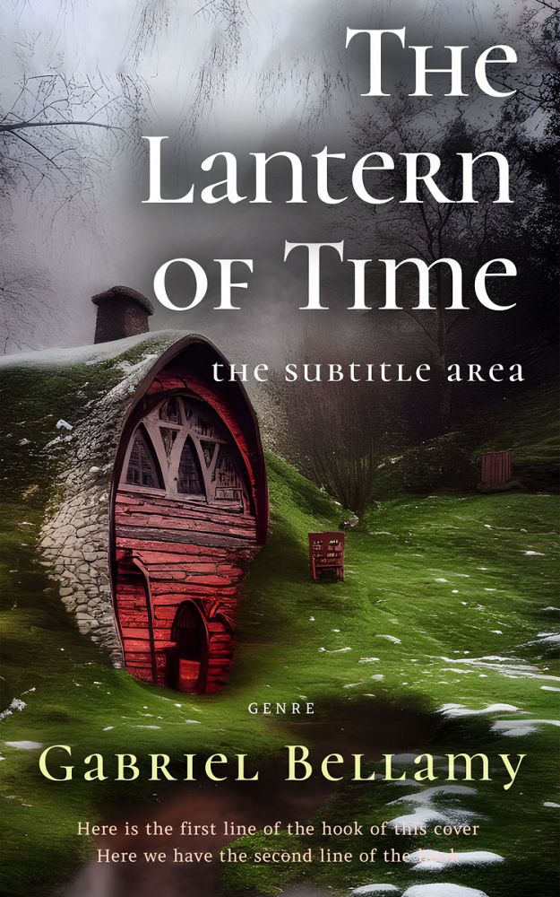 Front view of Birch #25865 - Premade Fantasy Book Cover | BookCoverZone